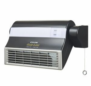 מפזר חום לאמבטיה טורבו הוריקן Gold Line 138CB 2800W - בצבע שחור