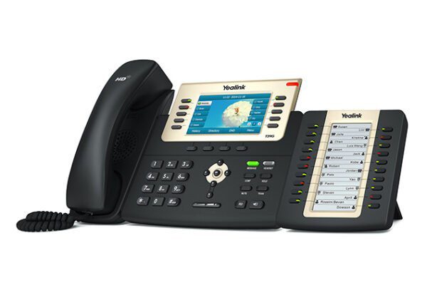 ⁦יחידת הרחבת מקשים עם צג LCD עתיר ביצועים Yealink EXP20⁩ – תמונה ⁦2⁩