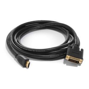 כבל מחיבור DVI לחיבור HDMI באורך 3 מטרים Gold Touch