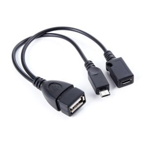כבל Micro USB ל- OTG