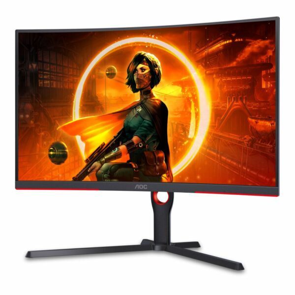 מסך מחשב גיימינג קעור AOC CQ32G3SU CQ32G3SU 31.5" QHD