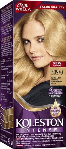 צבע לשיער קולסטון אינטנס 309/0 בלונד בהיר מאוד - מבית Wella
