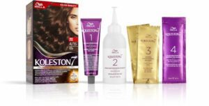 ערכת צבע לשיער קולסטון קיט 4/15 חום קריר - מבית Wella