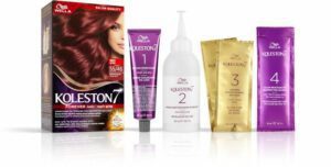 ערכת צבע לשיער קולסטון קיט חדש 55/46 - אדום אקזוטי - מבית Wella