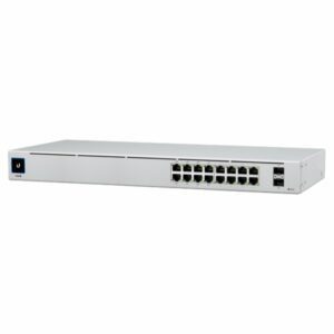 מתג Ubiquiti USW-16-POE עם 16 יציאות