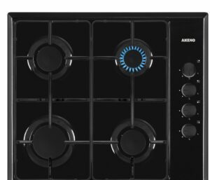 כיריים גז 4 להבות Akeno AKE64BLK