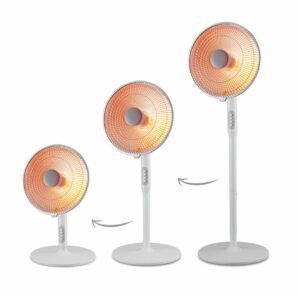 מקרן חום קרמי 3 ב-1 Gold Line ATL-1405 1100W - בצבע לבן