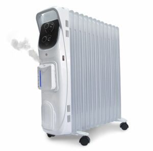 רדיאטור 12 צלעות Baby עם מכשיר אדים קרים מובנה Gold Line ATL-2050 2500W - בצבע לבן