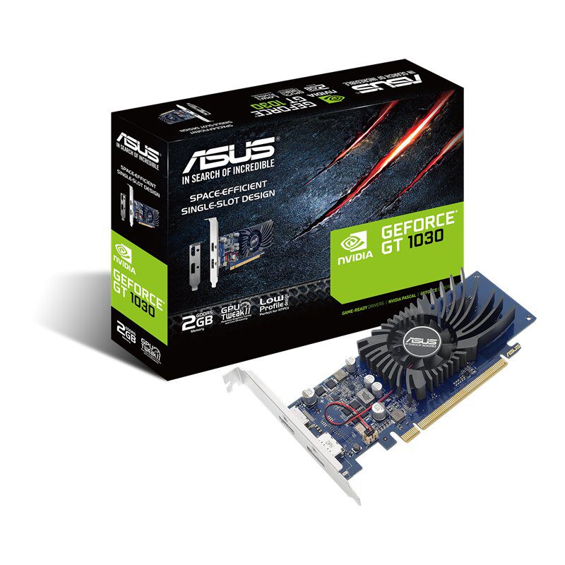 כרטיס מסך Asus GeForce GT 1030 2GB GT1030-2G-BRK