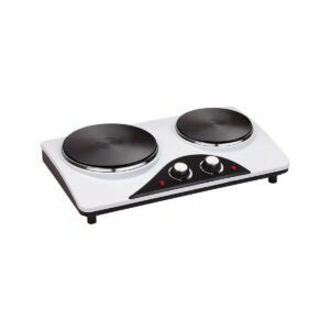 כיריים כפולות קרמיות Hyundai HAP-302-D6W 2500W