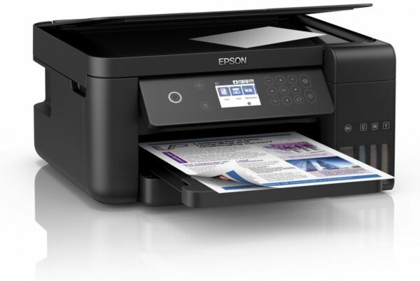 ⁦מדפסת הזרקת דיו צבעוני Epson EcoTank L6160⁩ – תמונה ⁦2⁩