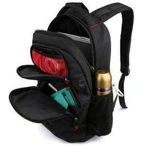 תיק גב למחשב נייד בצבע שחור Miracase NB-8122PRO